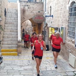 בתל אביב מיוז צ. מוי קסמן FunRunisrael 3 - רצים למען התיירות והמלונות.